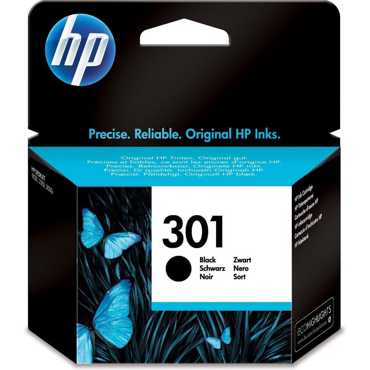 HP 301 - Inktcartridge - Zwart HP 301 - Inktcartridge - Zwart